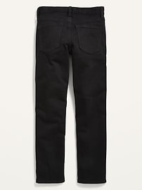 View large product image 4 of 4. Built-In Flex Black Skinny Jeans For Boys