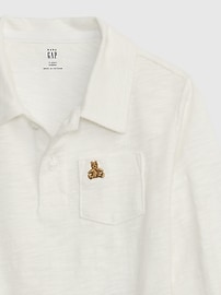 View large product image 3 of 3. Toddler Jersey Polo Shirt