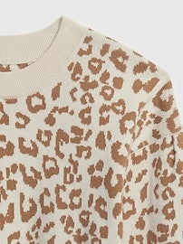 View large product image 3 of 3. Kids Shaker-Stitch Sweater