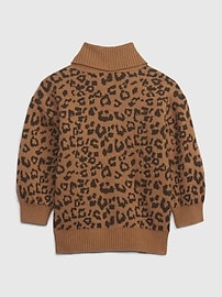 View large product image 2 of 3. Toddler Brushed Turtleneck Sweater