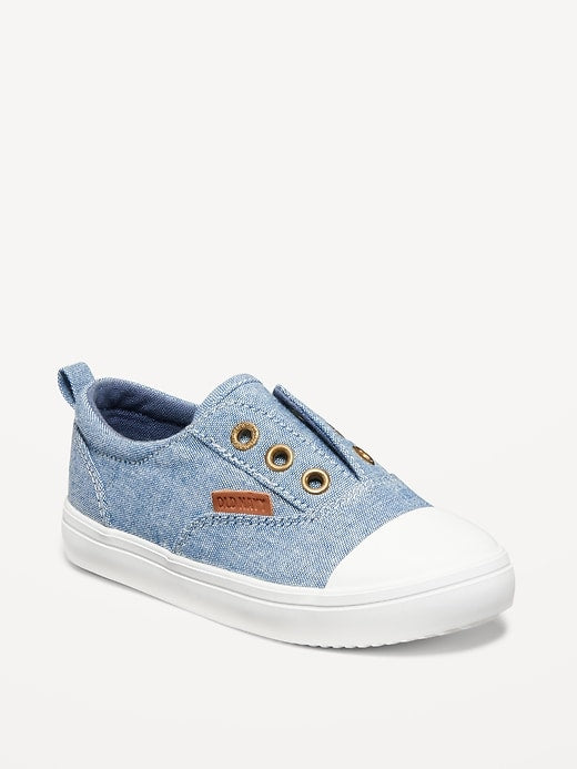 View large product image 1 of 4. Slip-On Sneakers for Toddler Boys