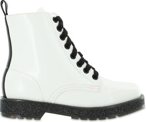 MIA Giuletta Glitter Sole Boot, Alternate, color, WHITE