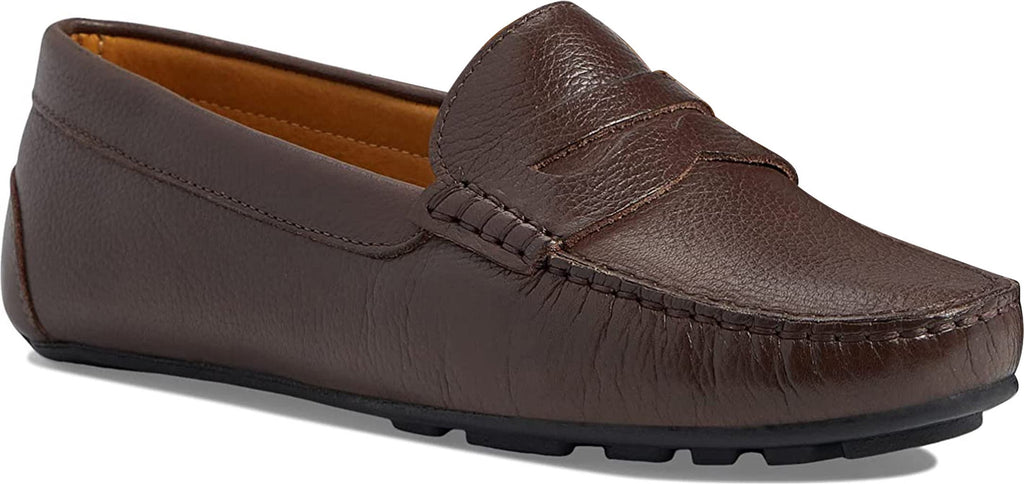 MARC JOSEPH NEW YORK Naples Penny Loafer, Main, color, BROWN GRAINY