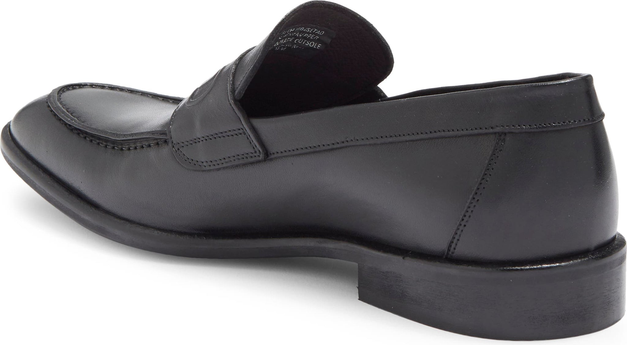 Bruno Magli Seth Embossed Horsebit Loafer, Alternate, color, Black