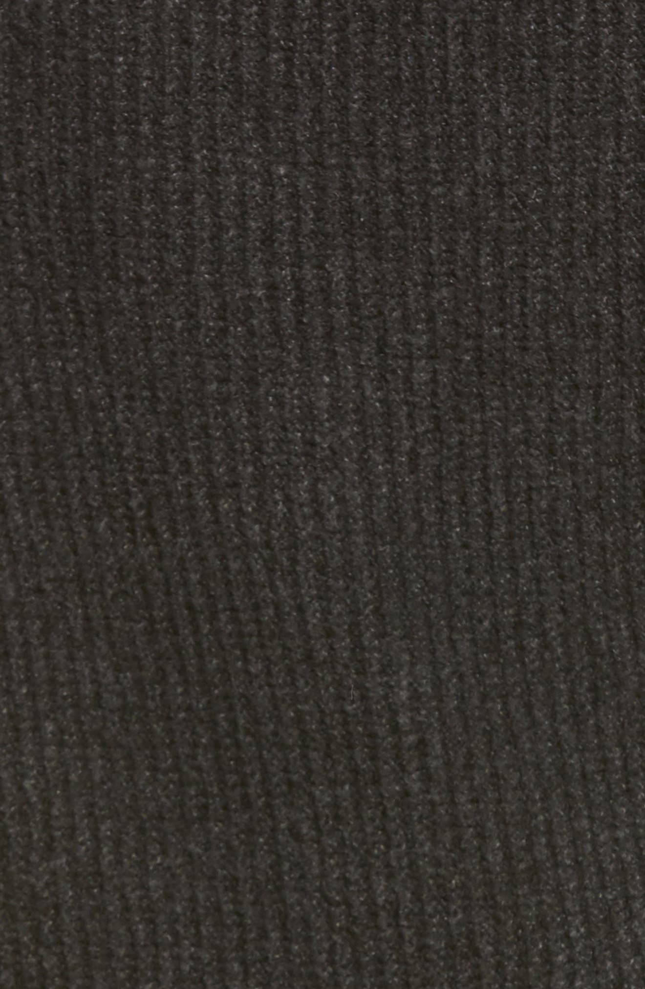 BP. Plaited Stitch Recycled Blend Crewneck Sweater, Alternate, color, BLACK