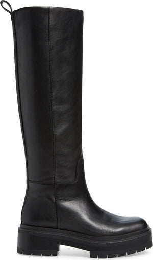 SAM EDELMAN Larina Waterproof Knee High Platform Boot, Alternate, color, BLACK