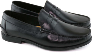 Marc Joseph New York Valley Road Penny Loafer, Alternate, color, BLACK NAPPA