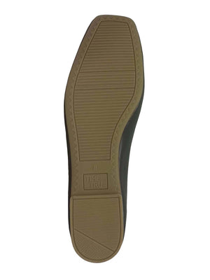 image 5 of Time and Tru Women's Soft Square Toe Ballet Flats (Wide Width Available)