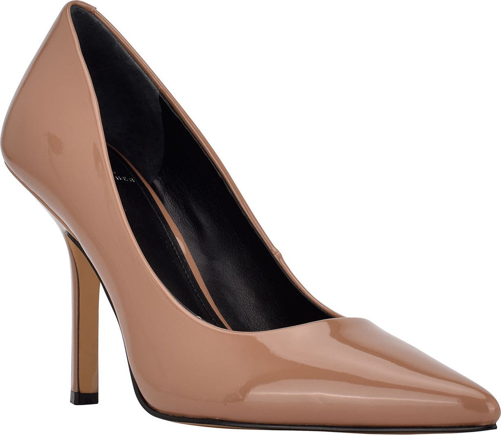 MARC FISHER LTD Everly Pointed Toe Pump, Main, color, LIGHT NATURAL