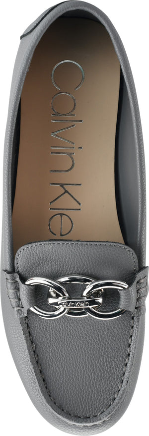 CALVIN KLEIN Luca Flat, Alternate, color, GREY