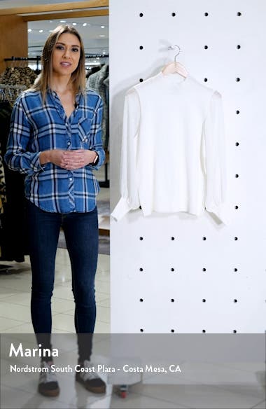 Clip Dot Sleeve Sweater, sales video thumbnail