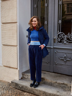 Knitted V-Neck Long-Sleeve Sweater (MARNI)